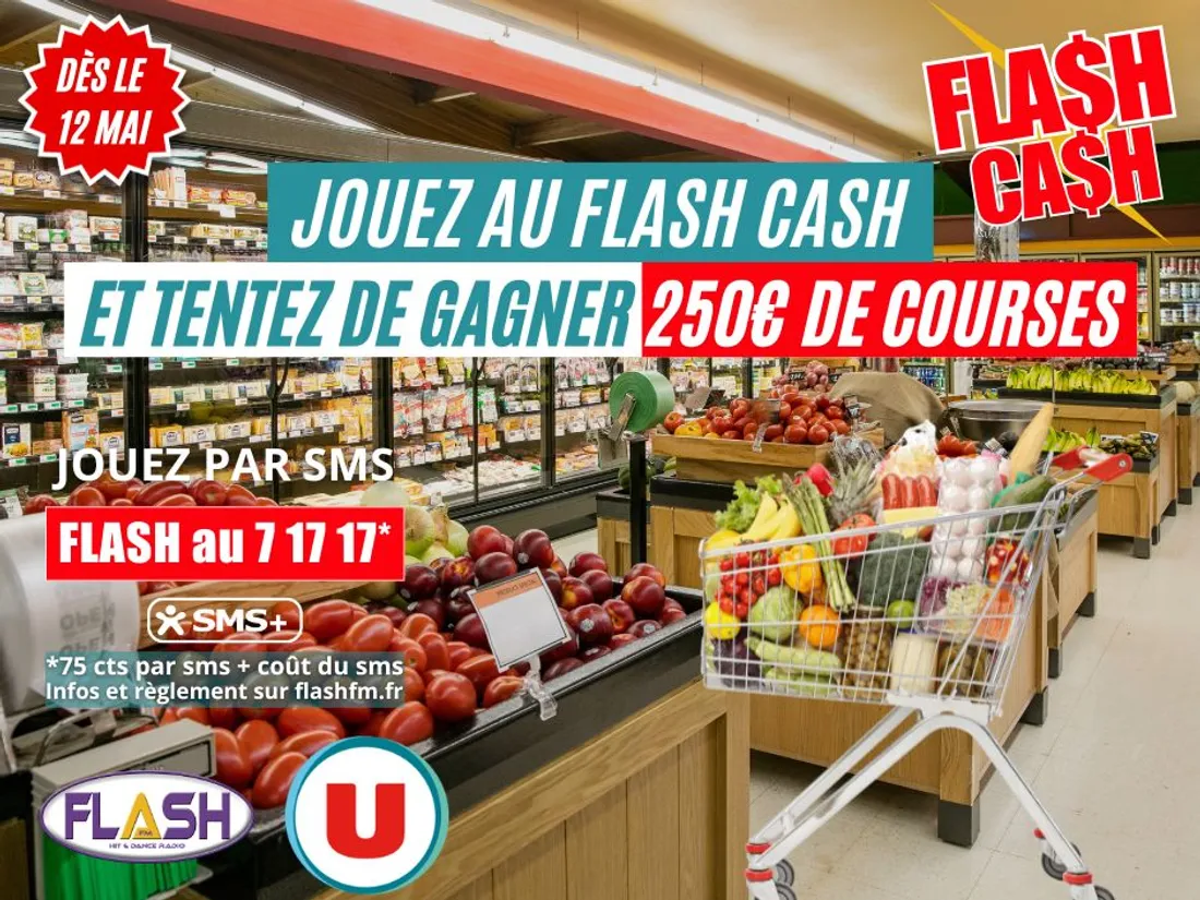 Flash Cash : Gagnez 250€ de course dans les magasins U de Haute-Vienne