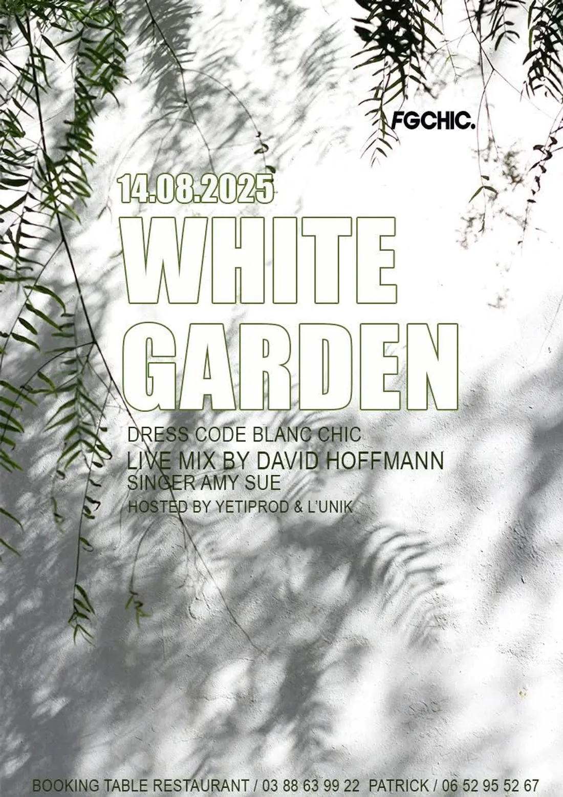 WHITE GARDEN