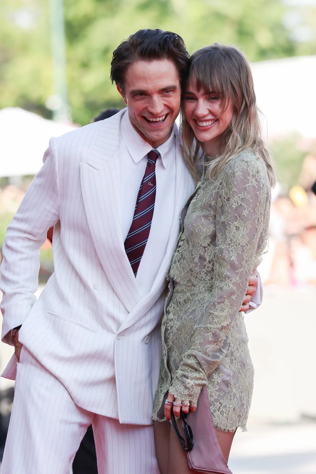 Robert Pattinson et Suki Waterhouse Mostra de Venise.Photo by Pascal Le Segretain/Getty Images