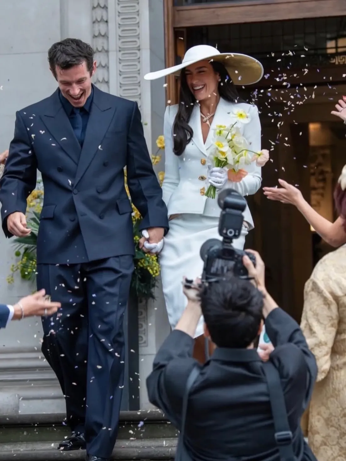 Dua Lipa and Callum Turner Tie the Knot in London
