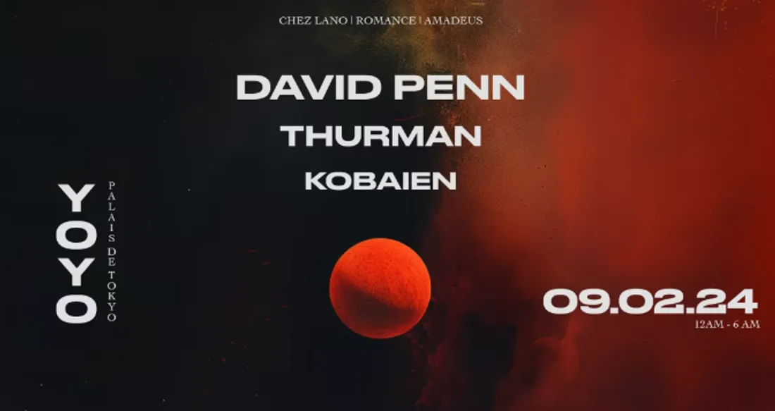 David Penn le 9 février au Yoyo à Paris