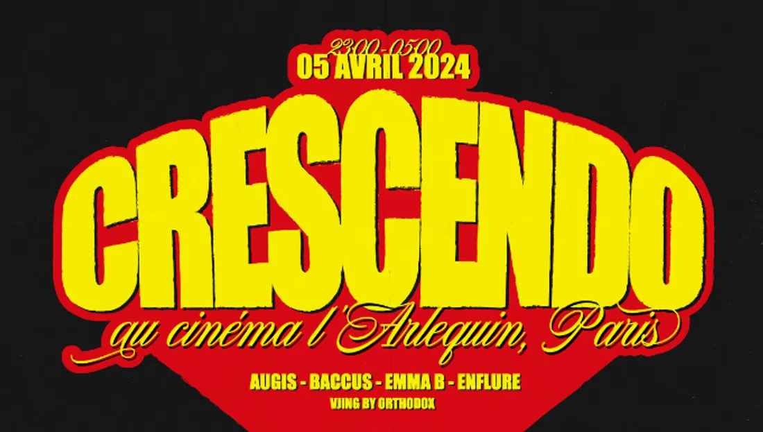 Soirée Crescendo au cinéma l&#x27;Arlequin