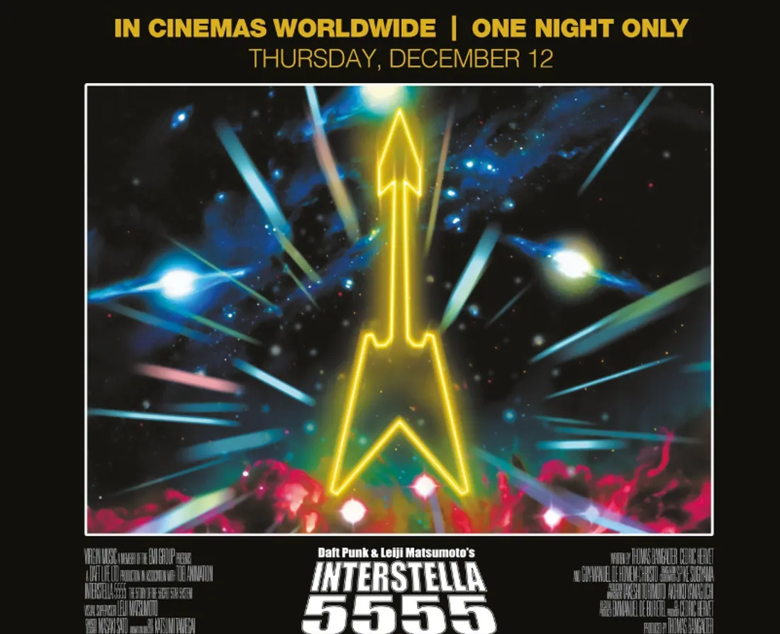 Interstella 5555 au cinéma le 12 décembre