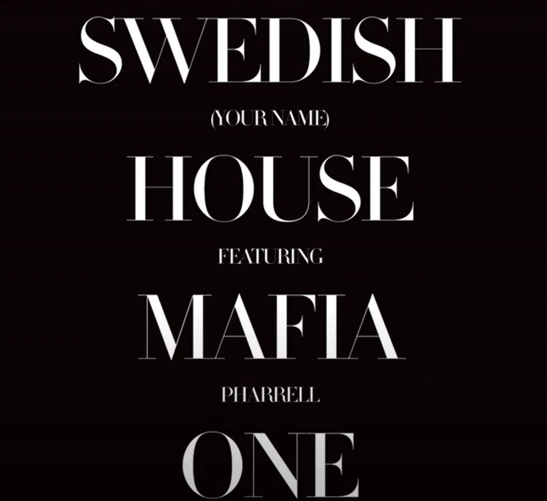 Swedish House Mafia - One
