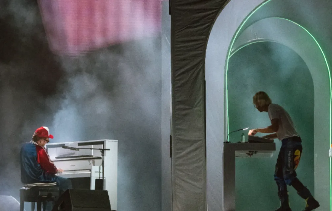 Flume & Damon Albarn @ Coachella 