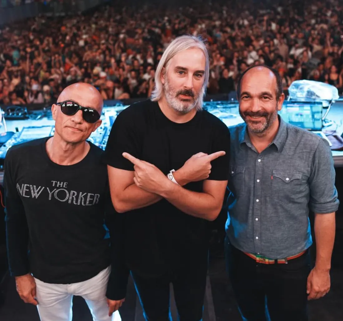 Boombass, Falcon et Etienne de Crecy @ Elektric Park 2022