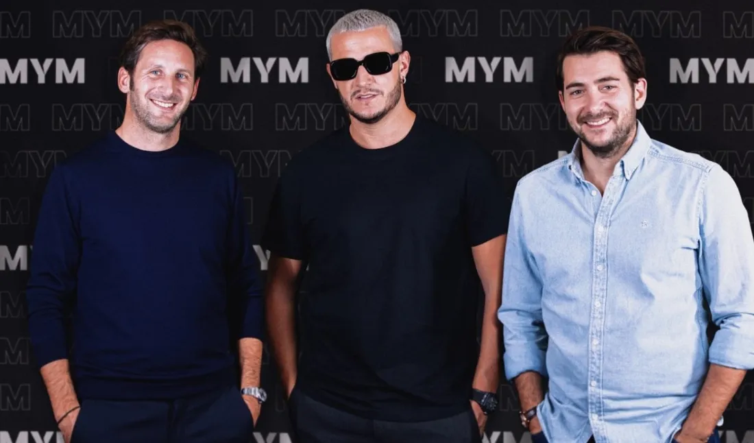 Dj Snake et les fondateurs de MYM