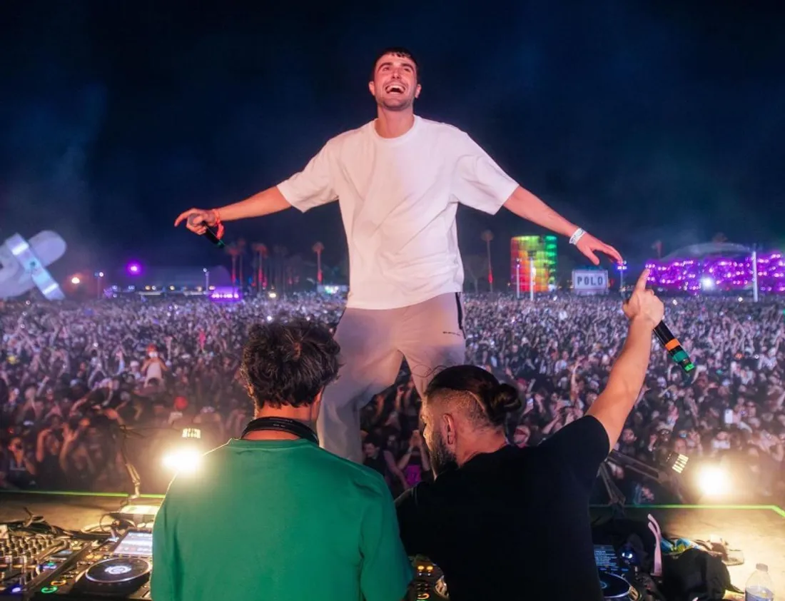 Fred Again, Four Tet et Skrillex 