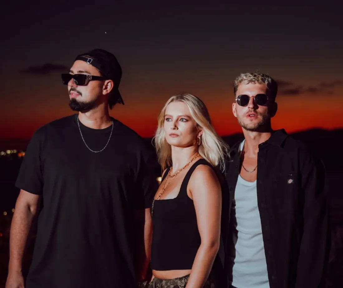 Sonny Fodera, D.OD et Poppy Baskcomb