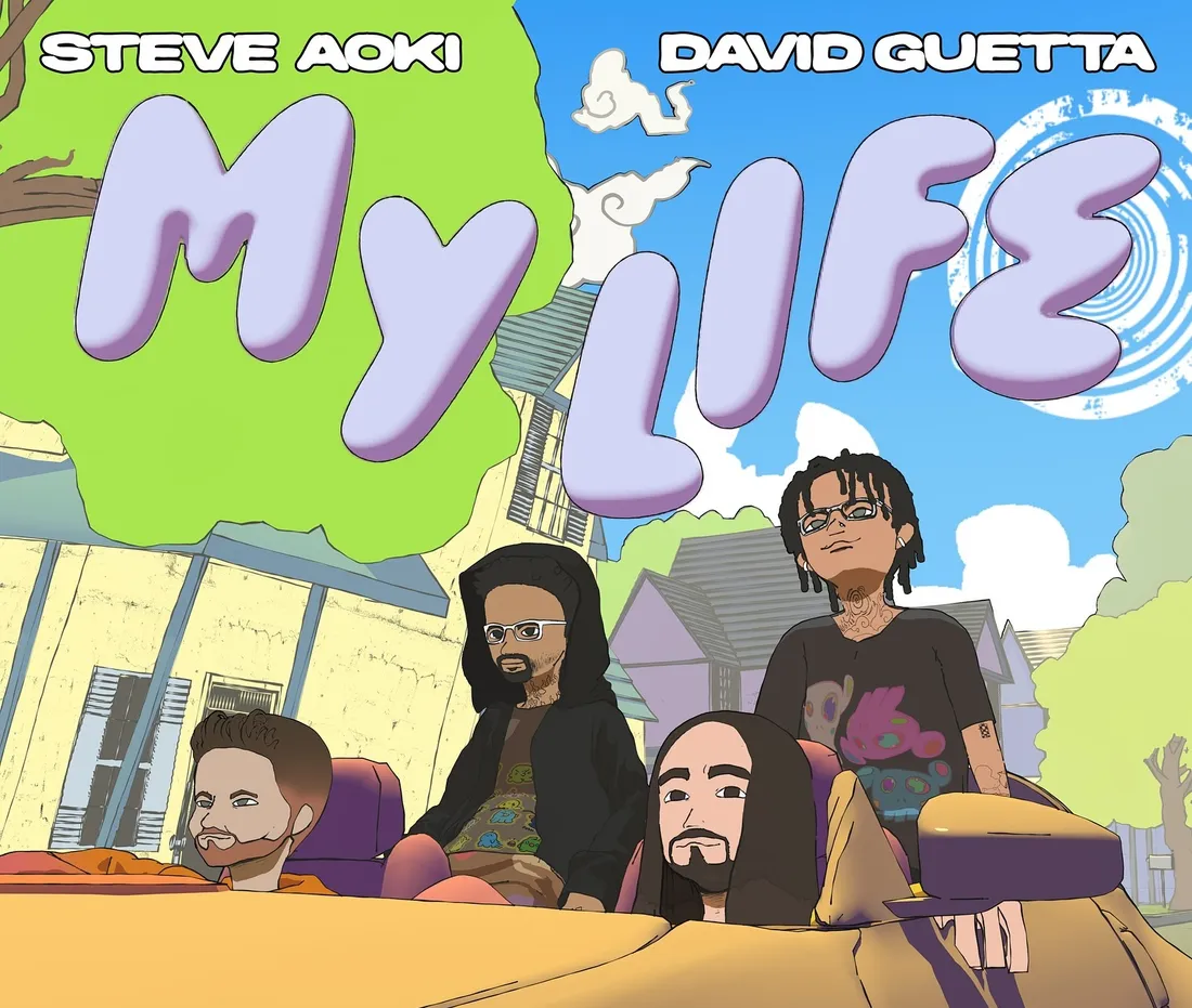 Steve Aoki & David Guetta - My Life (ft. Swae Lee & PnB Rock)