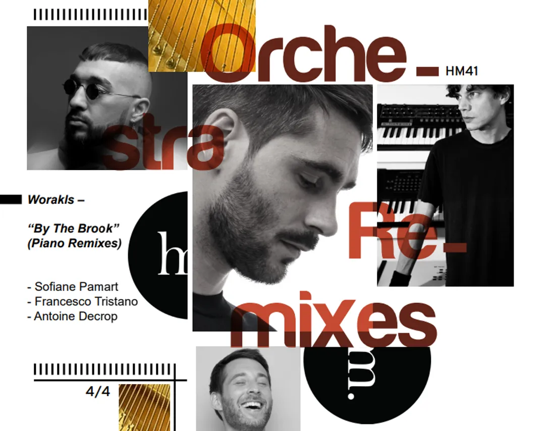 "By The Brook" remixé par des pianistes contemporains