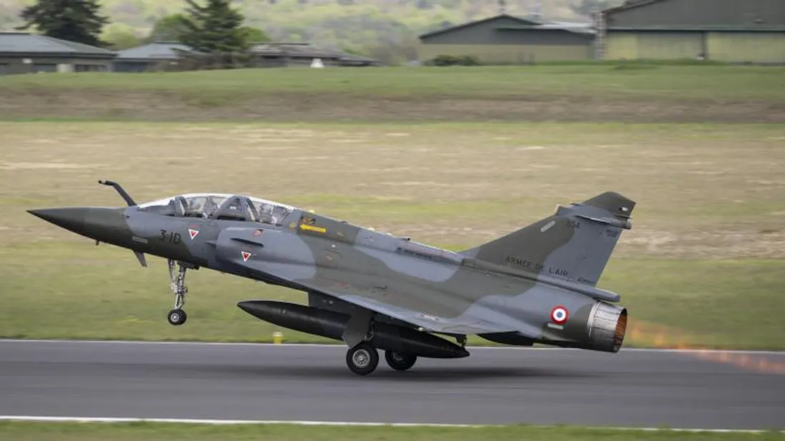 Un mirage 2000D de la base aérienne 133 de Nancy-Ochey