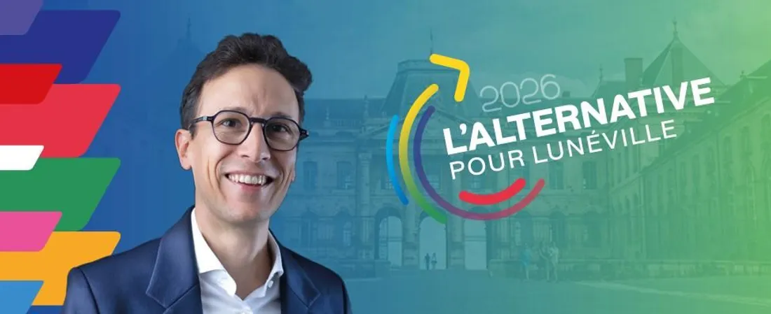 Thibault Valois, tête de liste Une alternative pour Lunéville