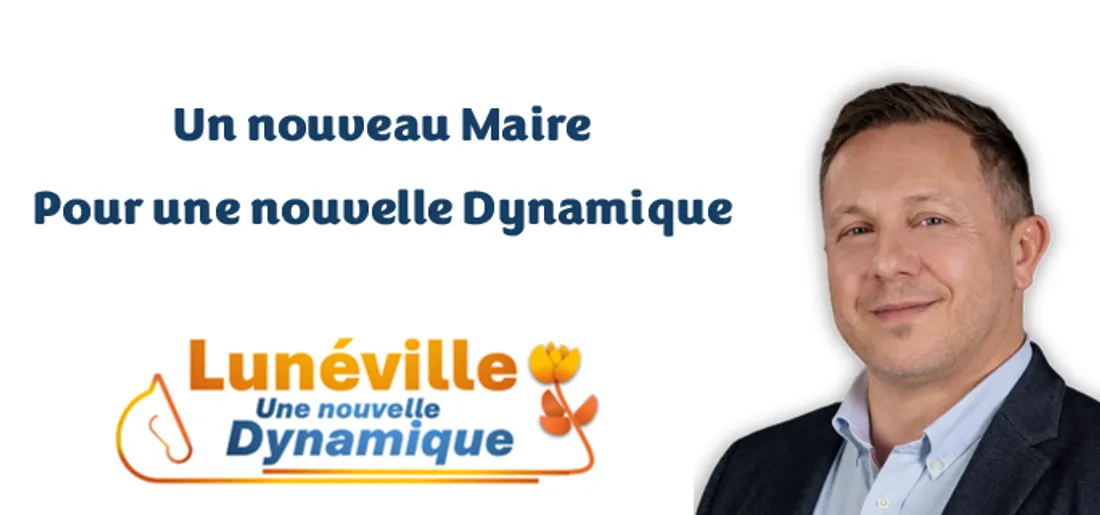 Bruno Minutiello, tête de liste Lunéville une nouvelle dynamique