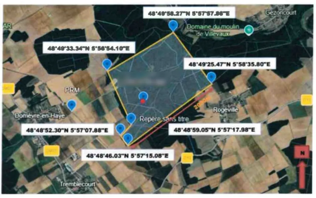 Une zone militaire temporaire a été instaurée sur le site du crash et son périmètre de sécurité.