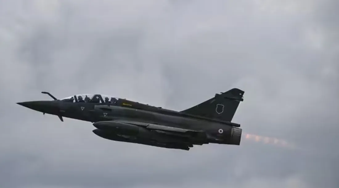 Un Mirage 2000D. 