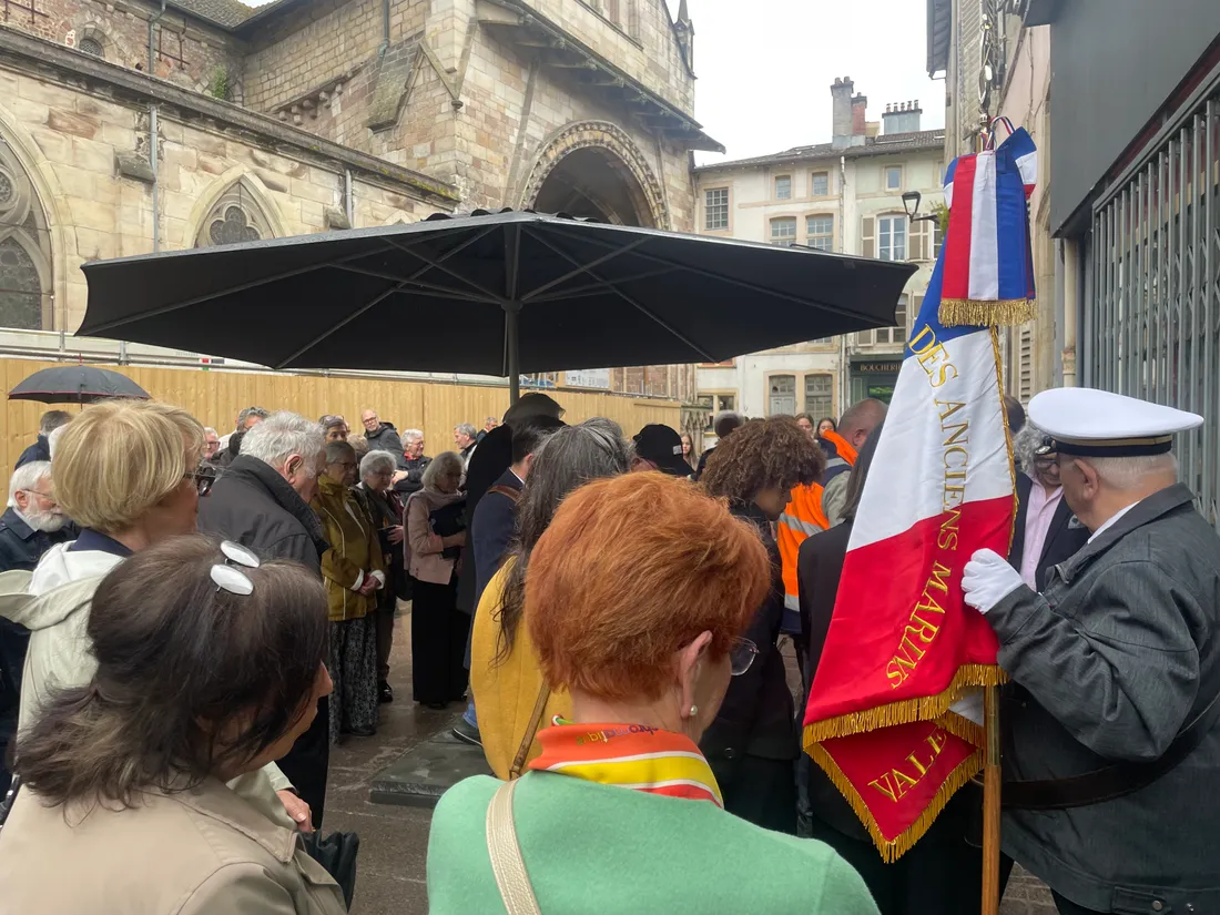 La cérémonie d'hommage s'est tenue au 4 rue Pellet à Épinal