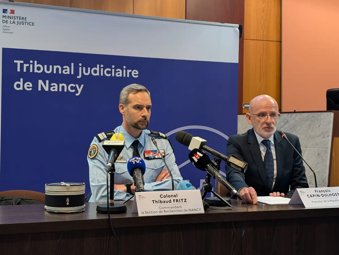 Le procureur de la République de Nancy a tenu un point presse ce vendredi