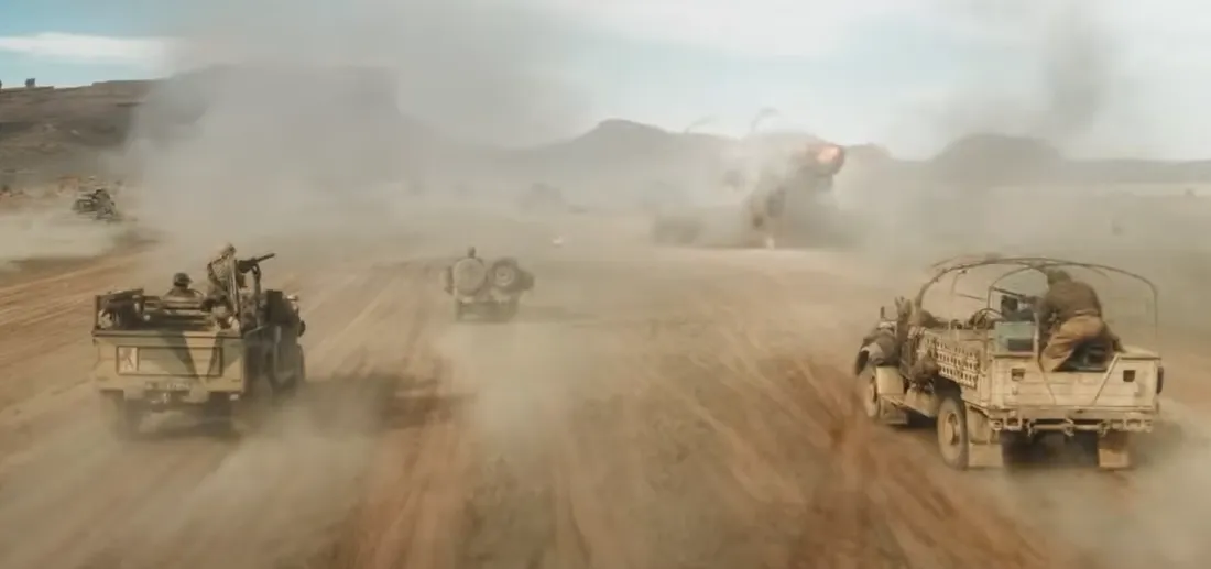 Capture d'écran de la bande-annonce des films "La bataille de Gaulle"