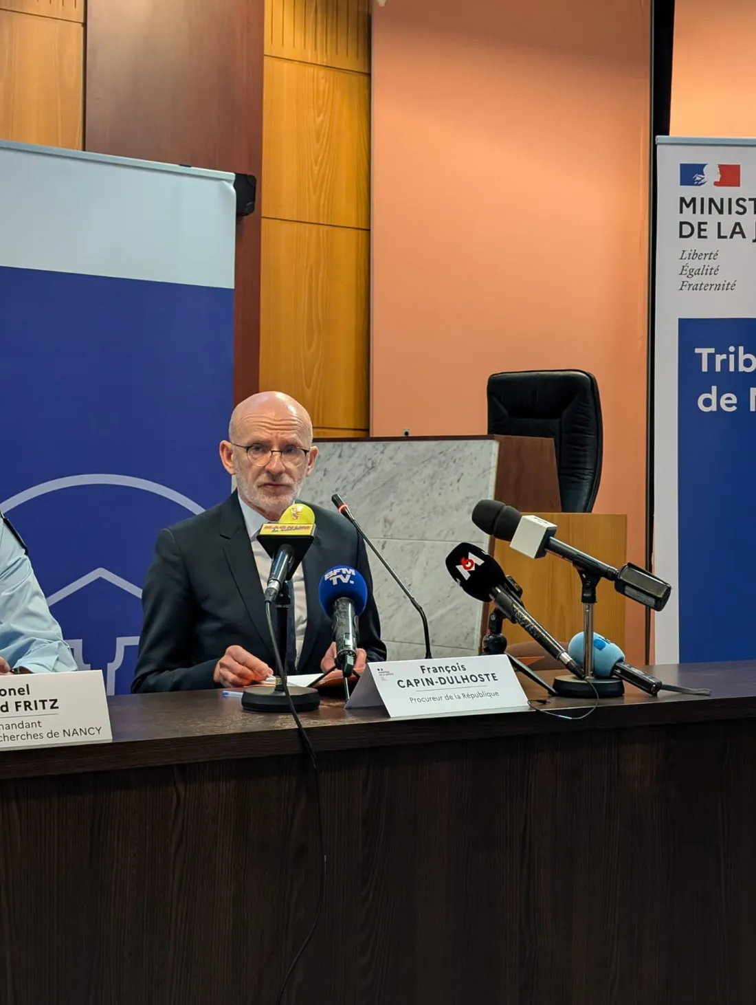 Le procureur de la République de Nancy, François Capin-Dulhoste