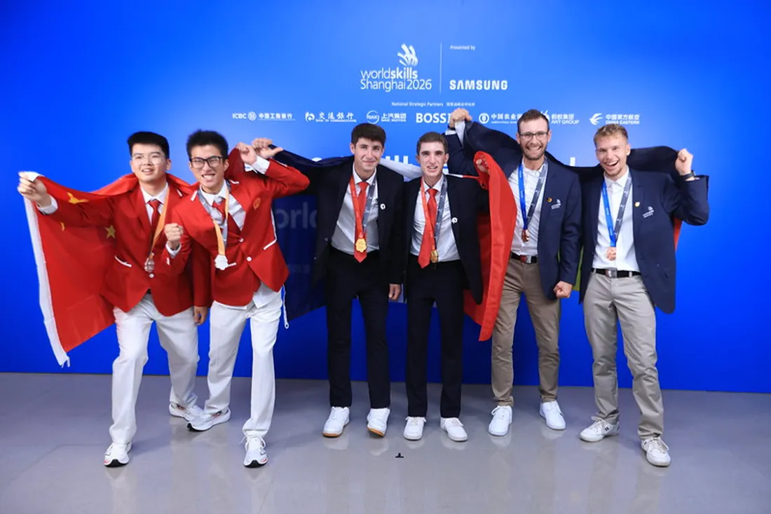 Corentin Mathieu et Justin Kress ont remporté une médaille d'or