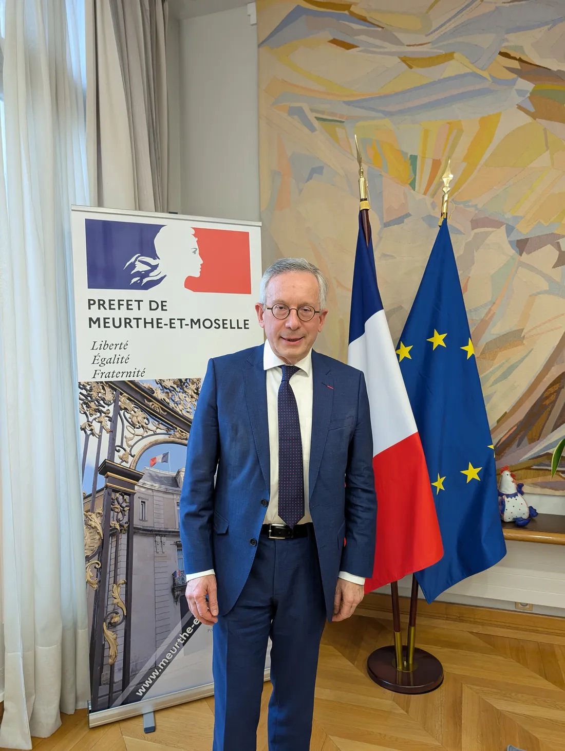 Le préfet de Meurthe-et-Moselle, Yves Séguy