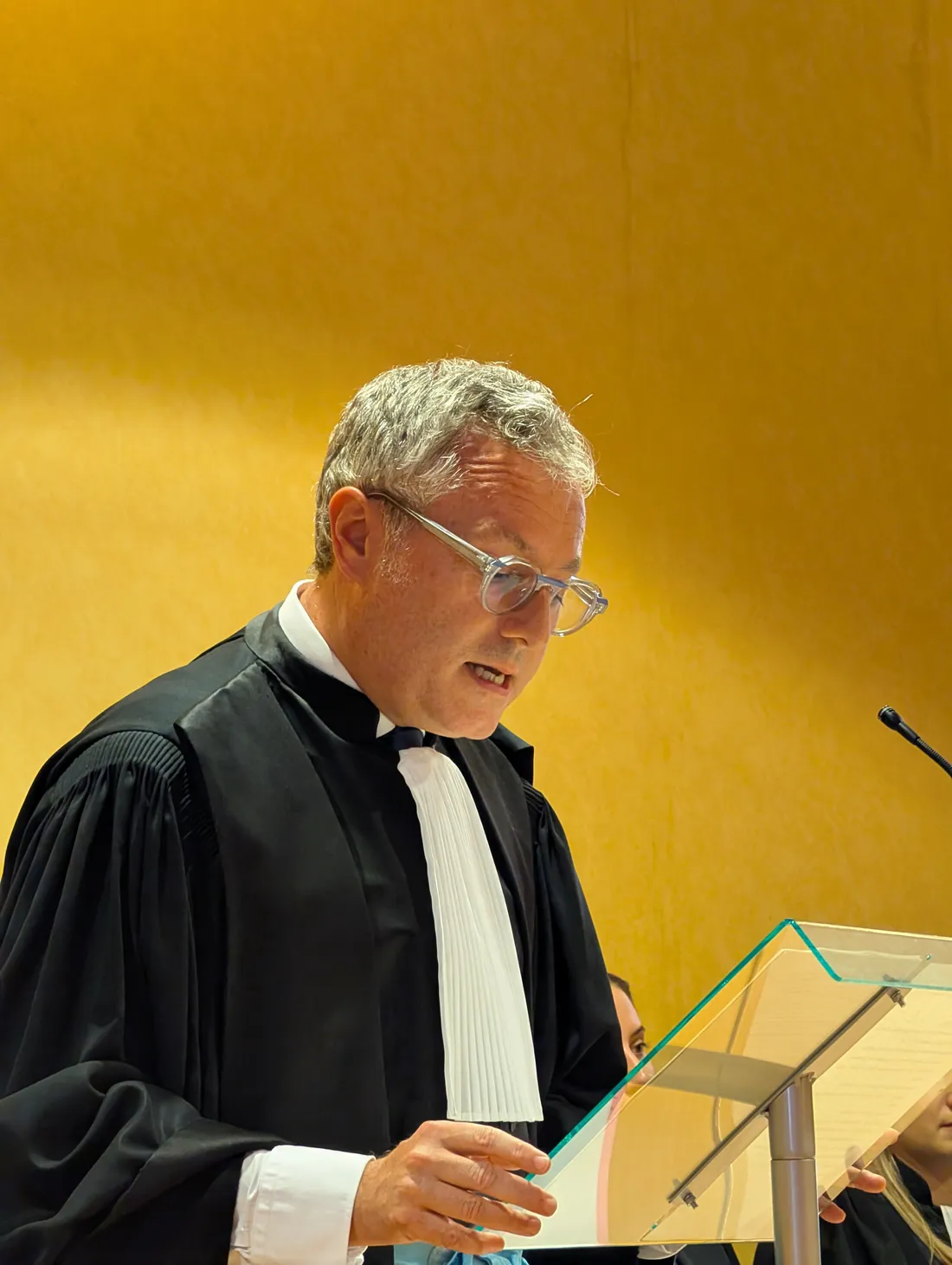 Le procureur de la République d'Épinal, Frédéric Nahon