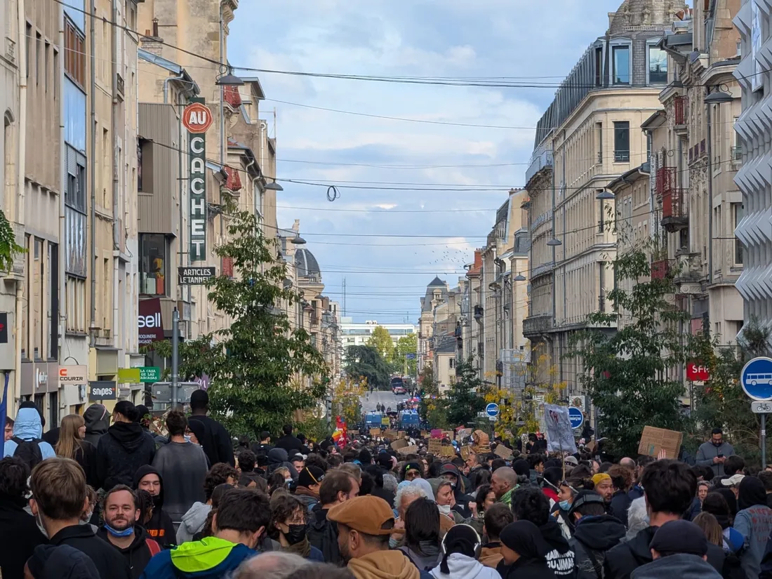 Samedi 17 octobre, de nombreuses personnes étaient présentes dans les rues de Nancy. 