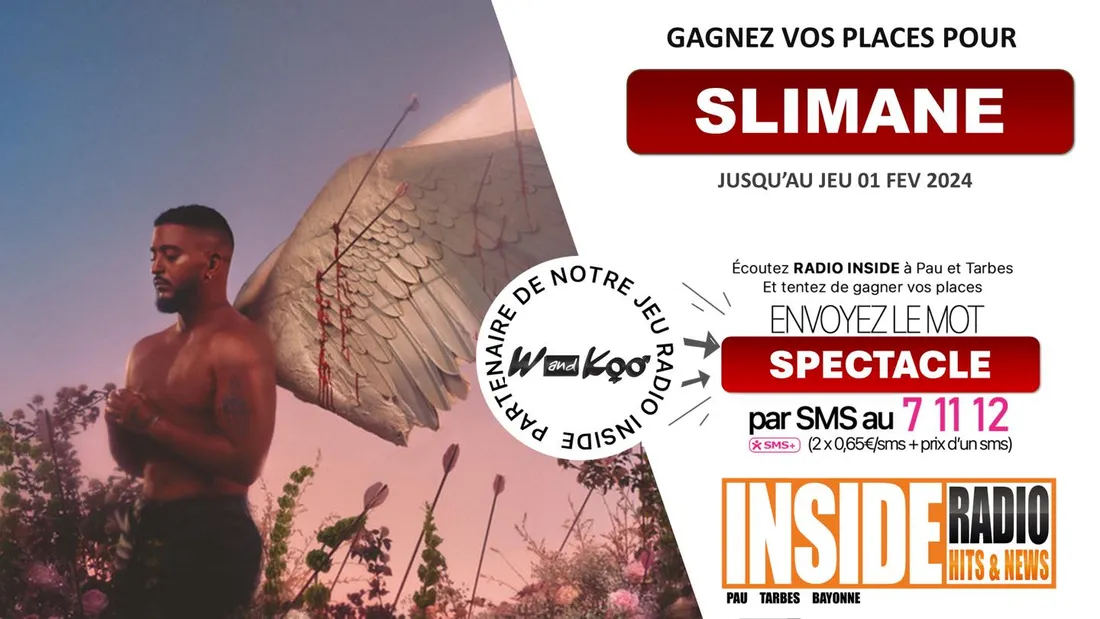 Slimane au zenith de pau