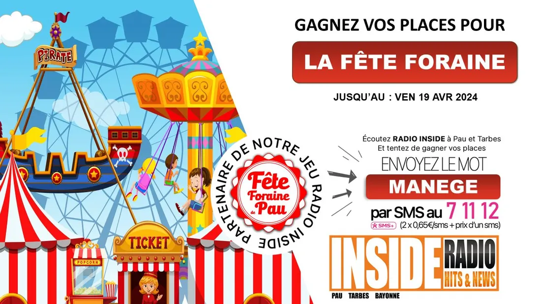 fête foraine de pau