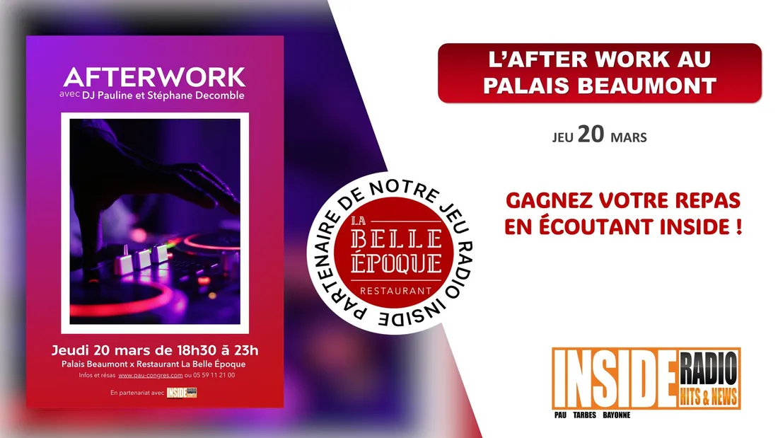 Aftwerwork au Palais Beaumont