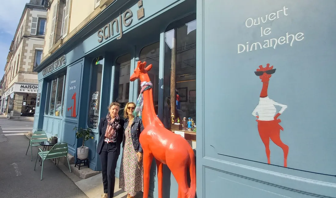 Yveline Morvant et Sandrine Desjard, vice-présidente de l'UCIAP.