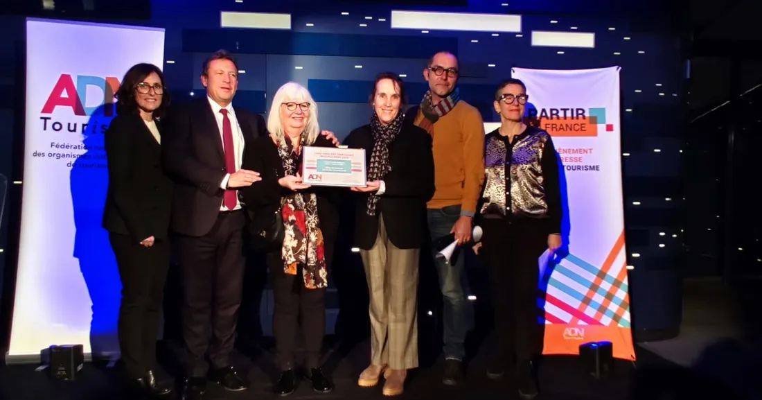 Sylvette Le Strat et Gwenola De Arujo, directrice de l'office de tourisme de Pontivy Communauté.