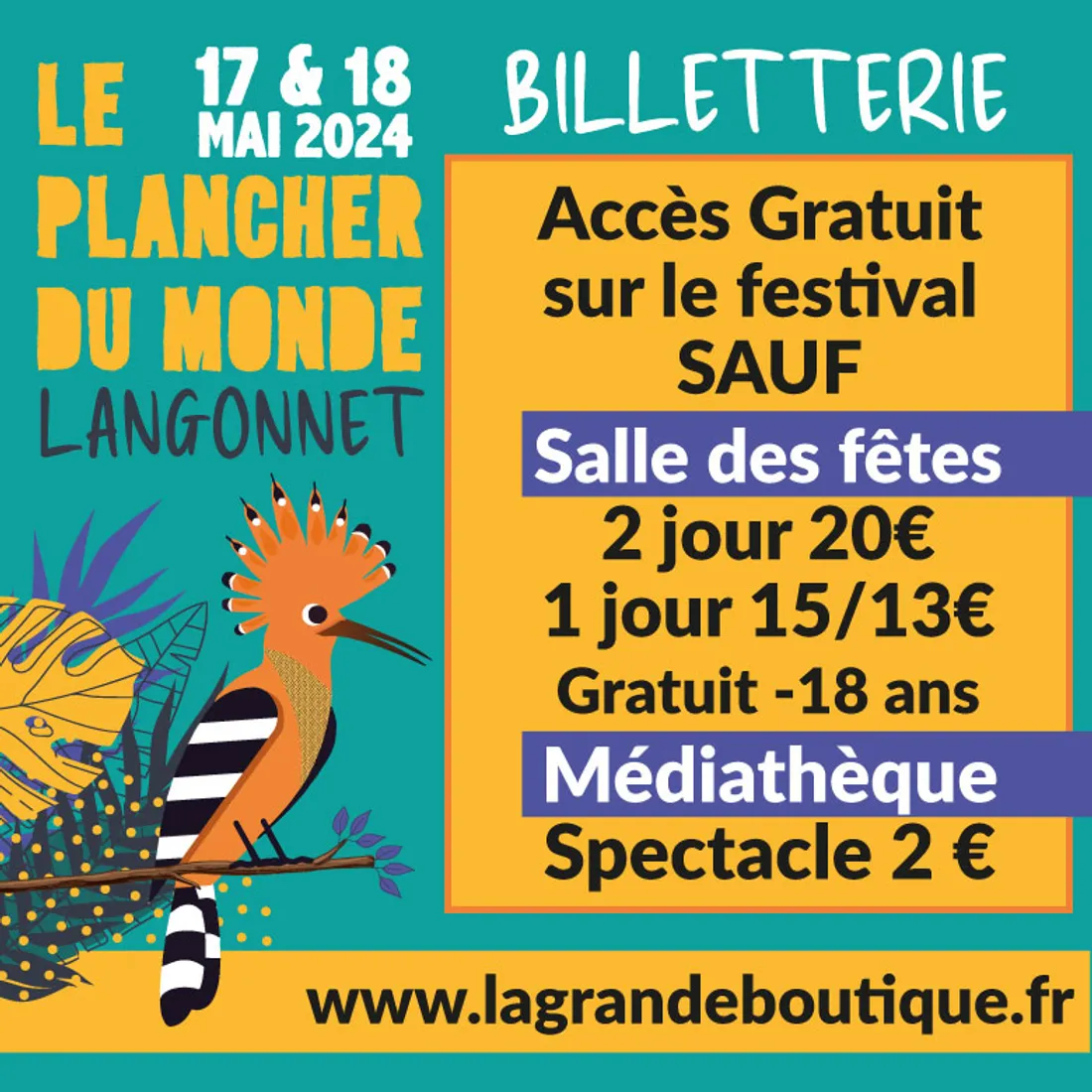 Le Plancher du Monde 2024