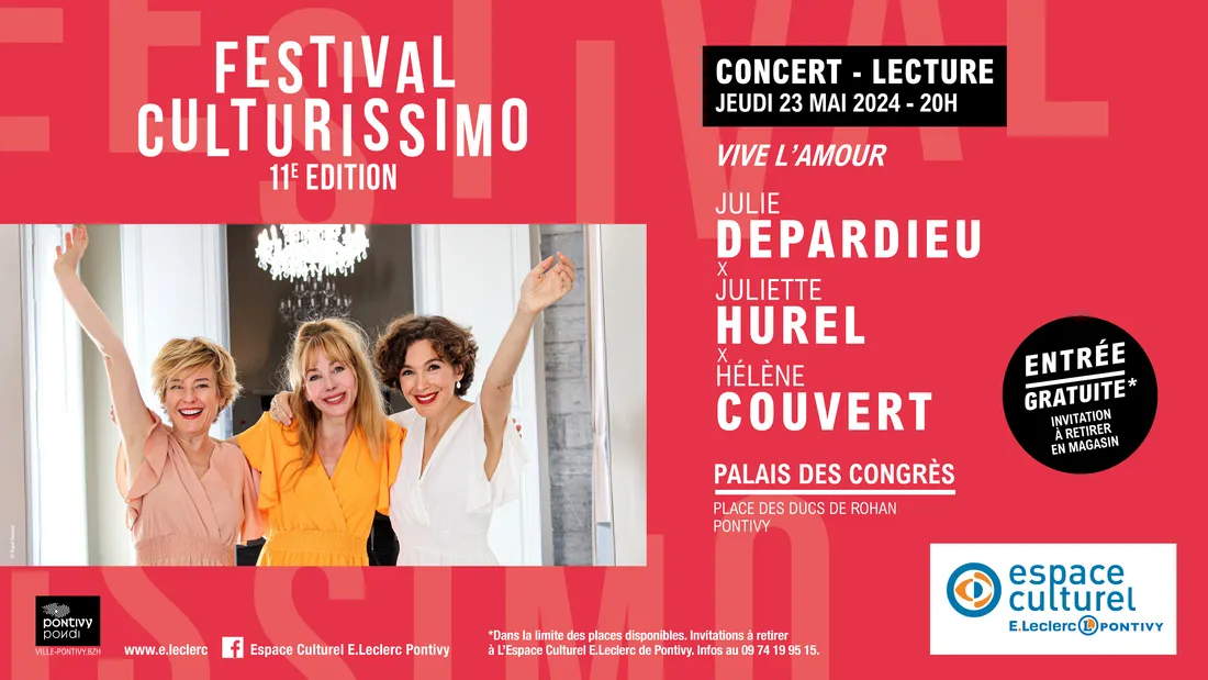 Julie Depardieu Pontivy 2024