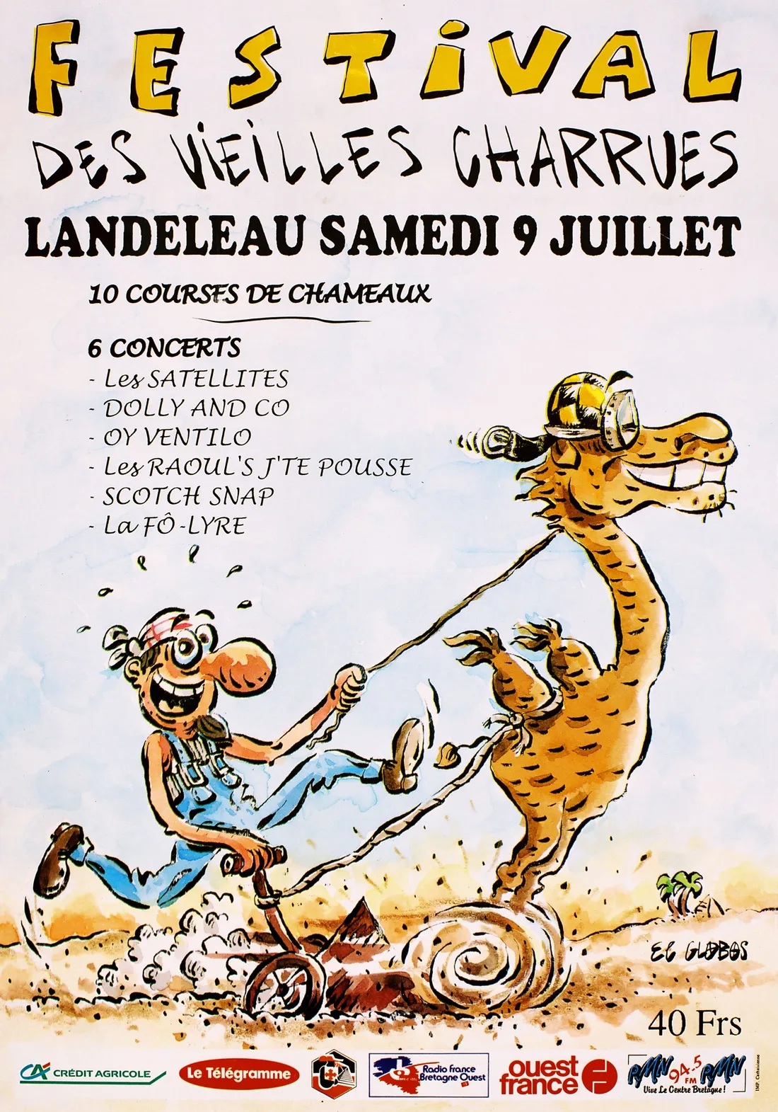 Jusqu'en 2015, Xavier Richard a travaillé sur les affiches du festival.