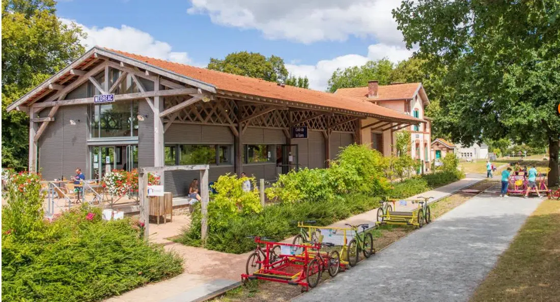 La gare vélo-rail propose des animations spéciales pour halloween.