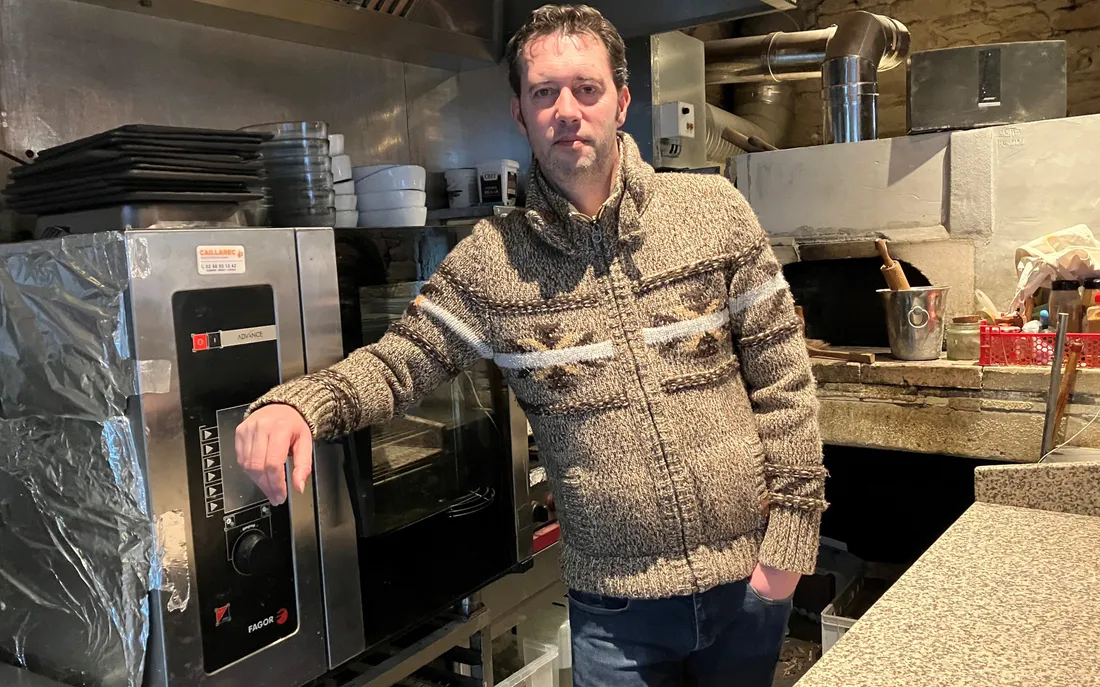 Matthieu Guillemot, propriétaire Ar Bonedoù Ruz est originaire de Carhaix. 