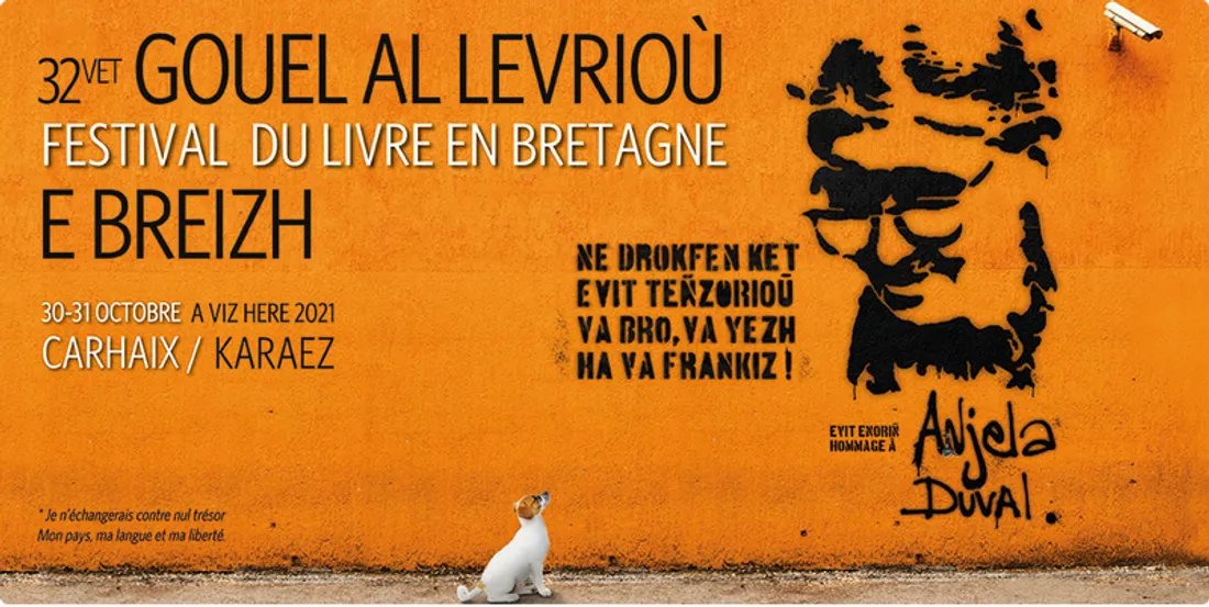Le 32ème festival du livre de Carhaix se tient ces samedi 30 et dimanche 31 octobre. 