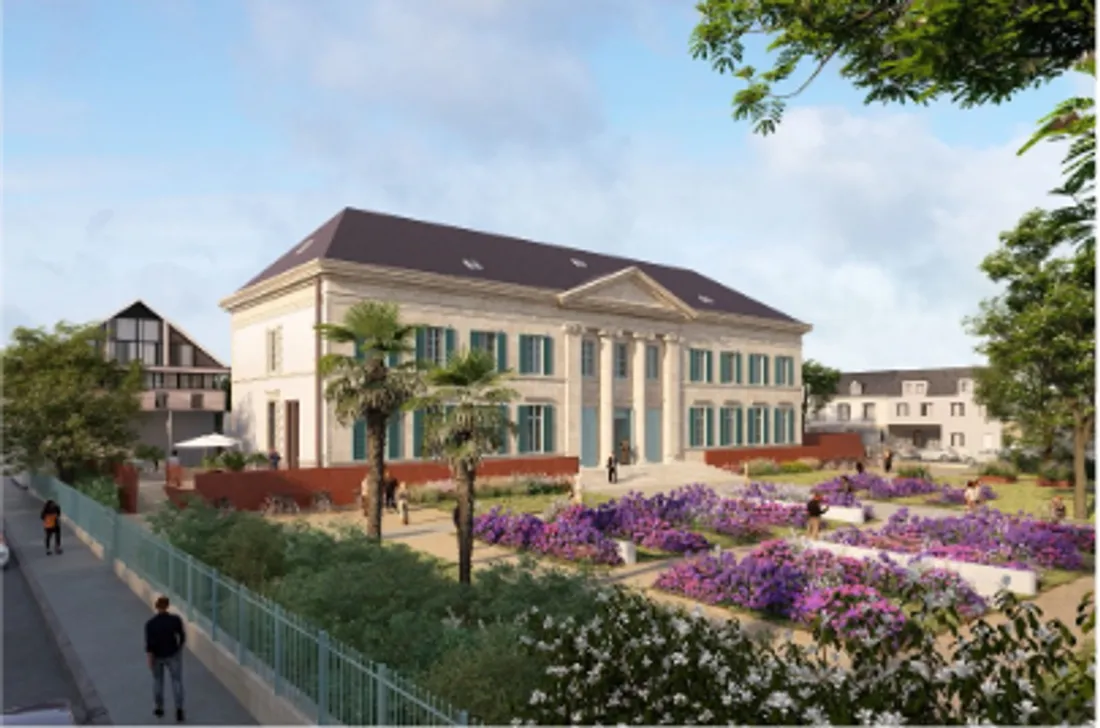 Le Tribunal une fois les travaux finis. Sous réserves de modifications. 