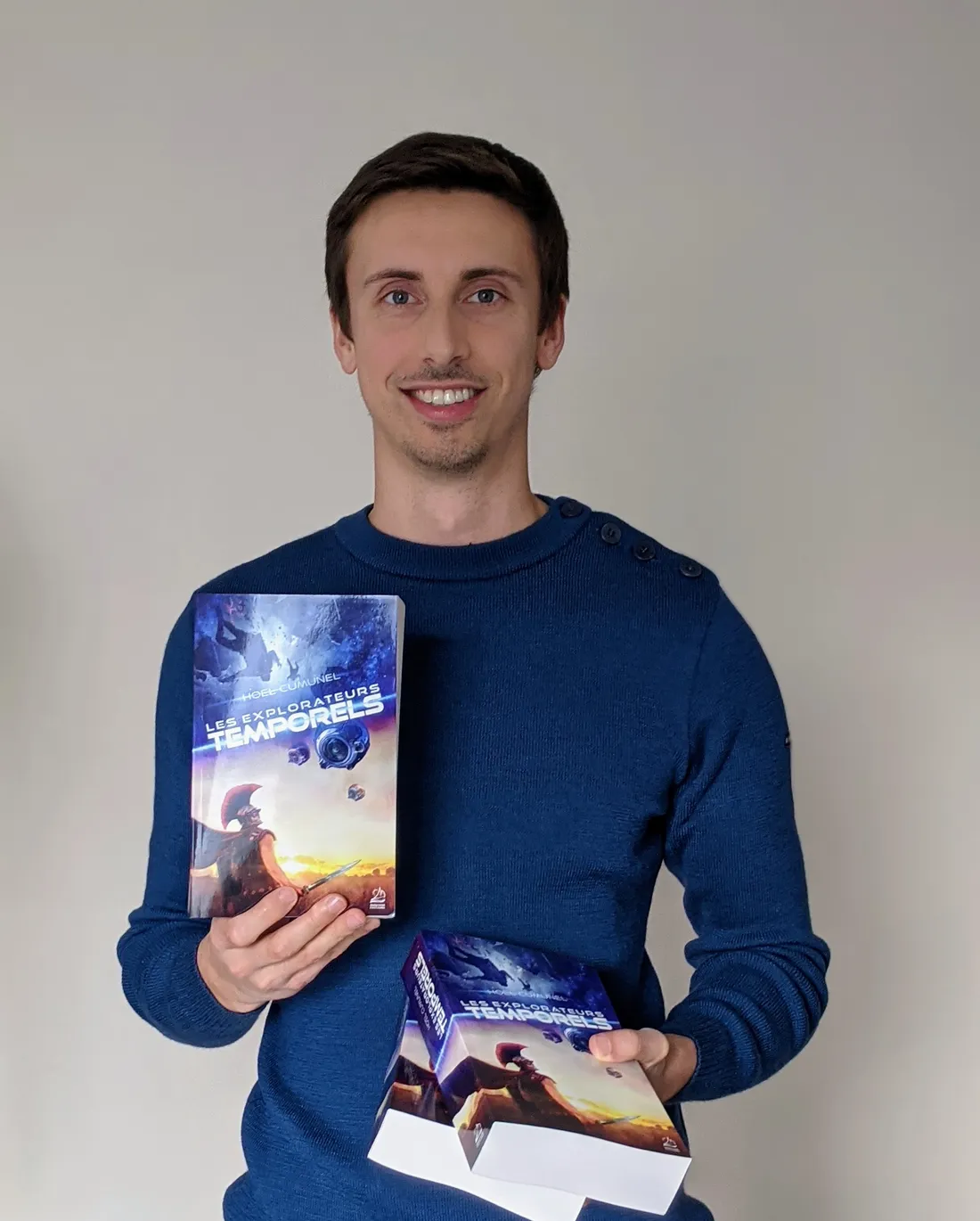 Hoel Cumunel présente son ouvrage Les Explorateurs temporels.