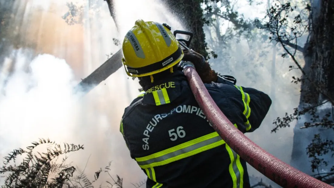 430 sapeurs - pompiers et 120 engins ont été mobilisé dans le Morbihan.