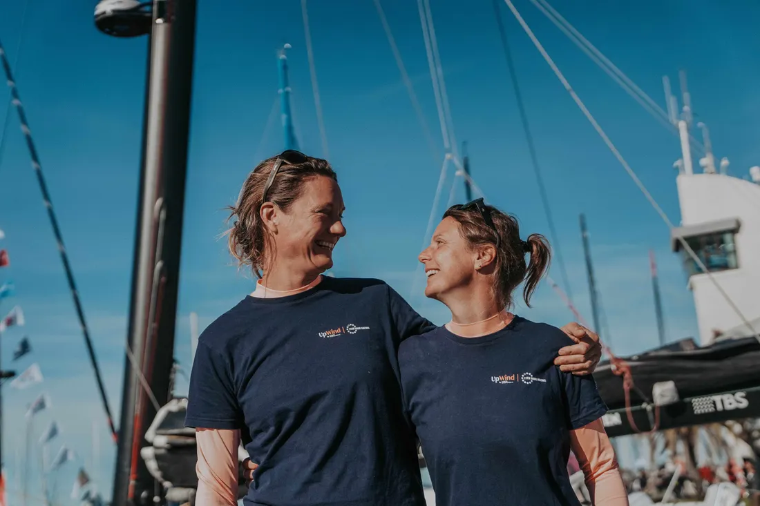 Anne-Claire Le Berre et Élodie-Jane Mettraux