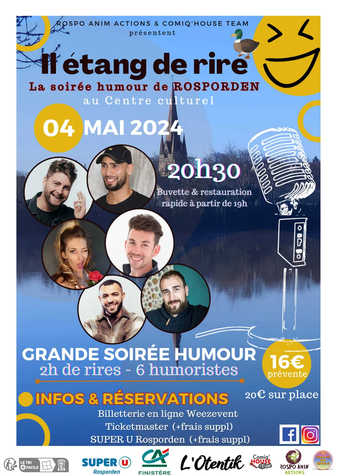 Soirée du rire à Rosporden