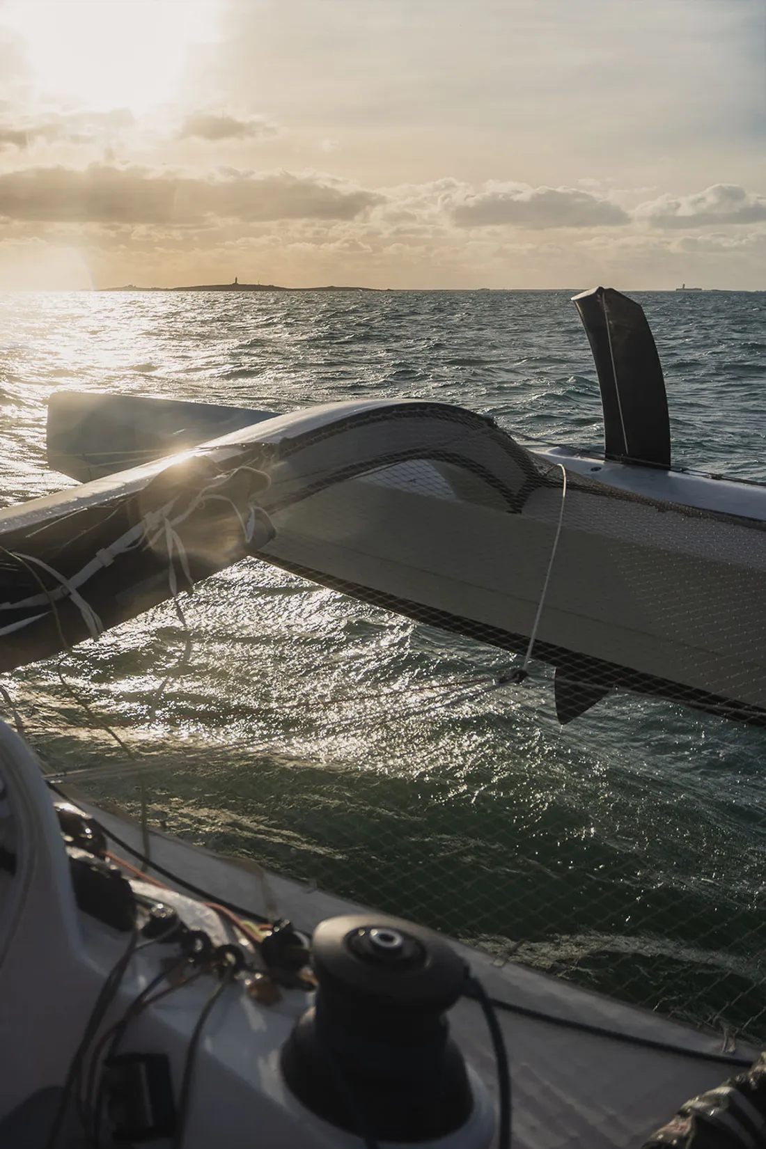 Le bateau a été mis à l'eau le 2 avril à Concarneau