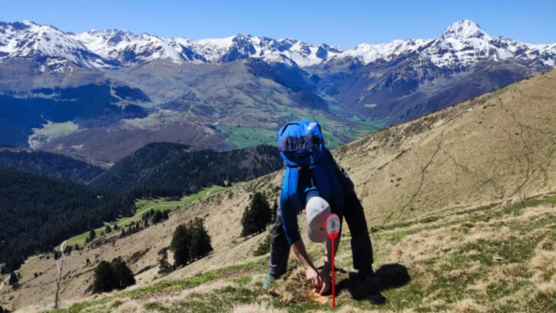 Installation d’un capteur temporaire dans le Comminges, pour HOREX 1