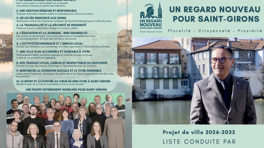 Municipales à Saint-Girons, Christian Mirouse présente son programme