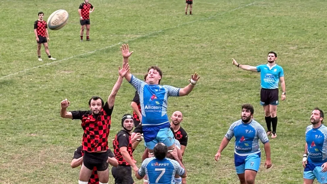 Un derby très disputé entre Haut Couserans XV et l’USCB 117