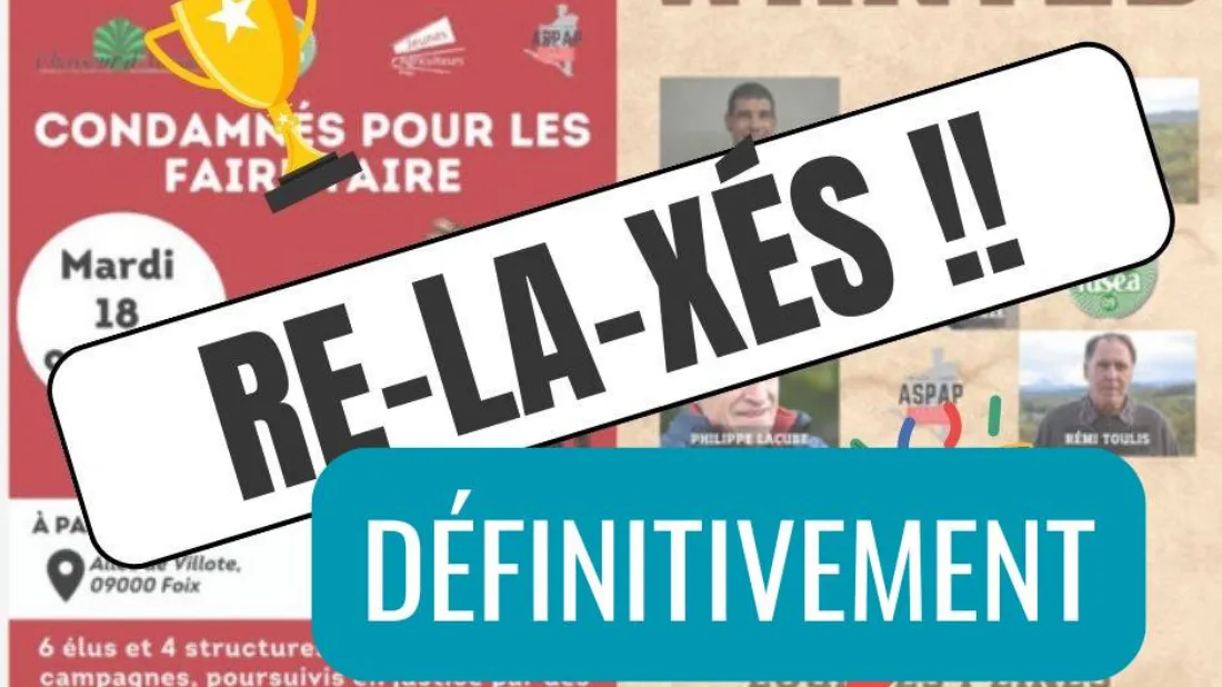Relaxe définitive en Ariège : la justice tranche dans le conflit agriculteurs-écologistes