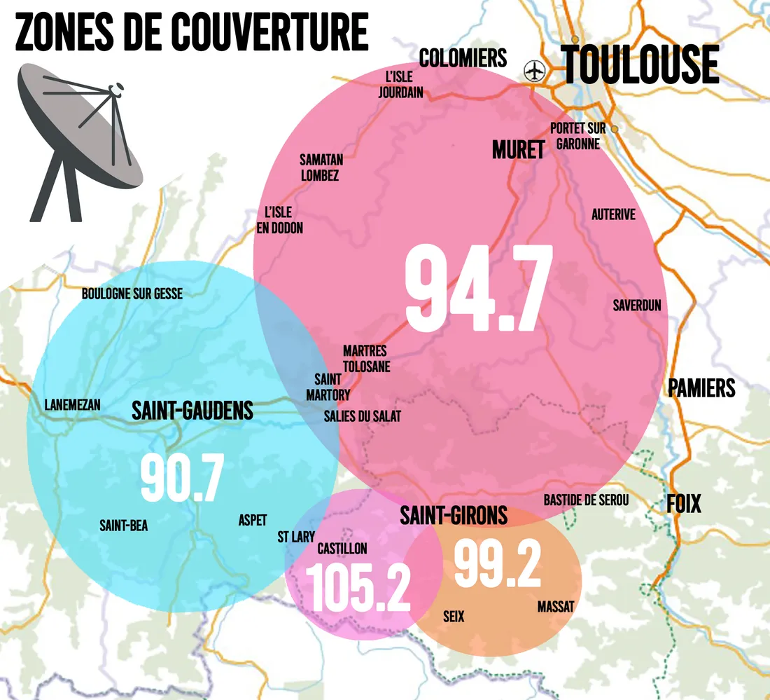 Zone couverture